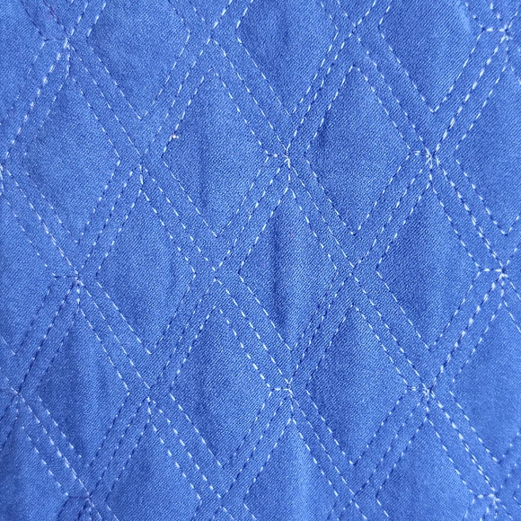 Nomadic Traders Royal Blue Quilted Vest - Picture 6 of 11